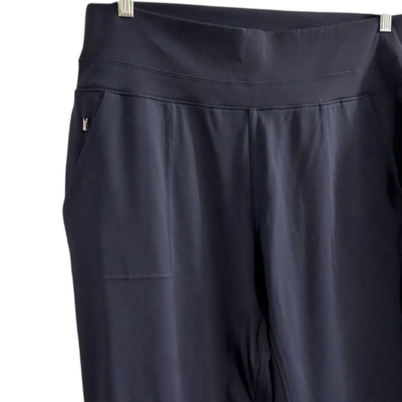 Athleta Women's Venice High Rise Jogger Sweatpants Dark Navy Blue Size XL - Picture 5 of 12